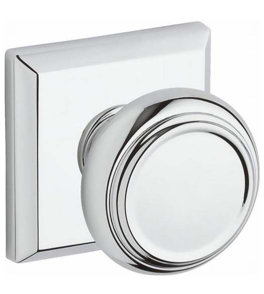 Traditional Square Rose Knob Set