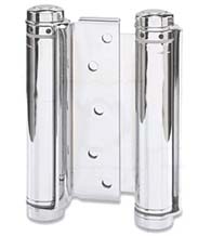 8 Inch Mortise Type Double Acting Spring Hinge, Pair, Bommer 3029-8
