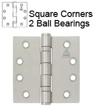 5 x 5 Ball Bearing Hinge, Bommer BB5000-500