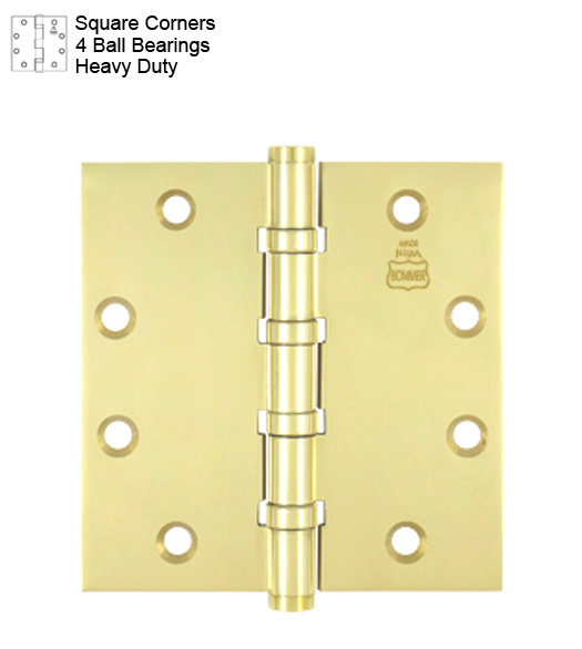 4-1/2 Heavy Duty Ball Bearing Hinge