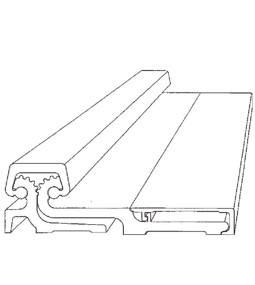 Bommer 120 Inch Full Surface Gear Hinge
