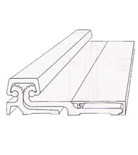 120 Inch Full Surface Continuous Gear Hinge, Bommer FS120HD