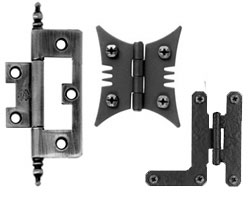 Acorn Cabinet Hinges and Latches