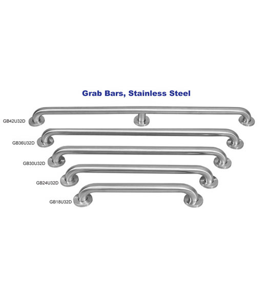 ADA Approved Stainless Steel Grab Bars