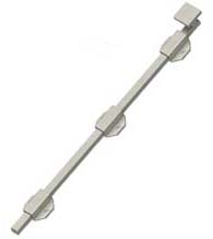 24 Inch Modern Surface Bolt, Deltana 24SBM