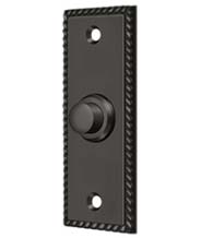 Victorian Rope Doorbell Button, Deltana BBSR333