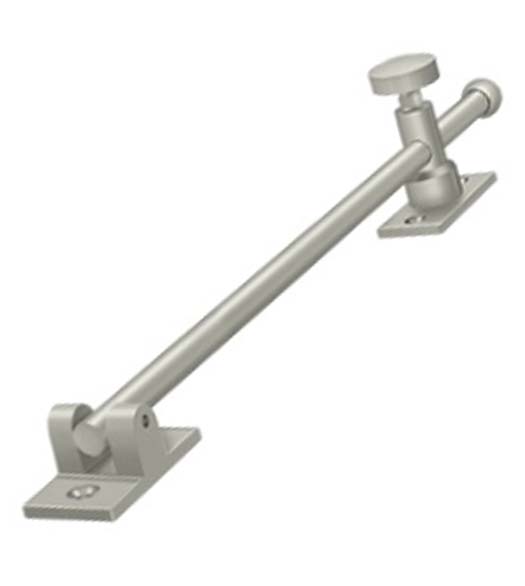 Solid Brass 12 Inch Adjustable Casement Stay