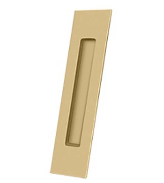 Solid Brass 10 x 2-1/4 Flush Pull
