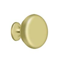 Half Round Cabinet Knob, Deltana KRH114