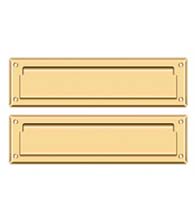 13-1/8 Inch Mail Slot With Interior Flap, Deltana MS212