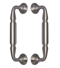 8 Inch Decorative Door Pulls, Pair, Deltana PR-DP2576