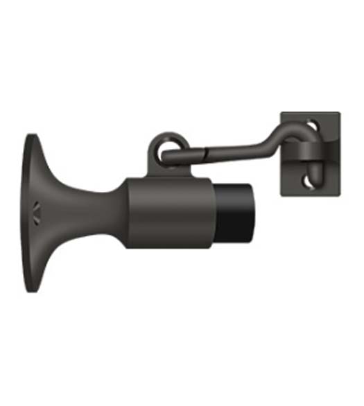 Large Wall Mount Door Stop with Hook