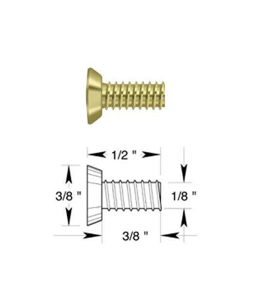 #12 x 1/2 Machine Screw, Bag of 600