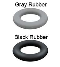 Replacement Rubber Door Stop Ring, Deltana UFB4505RUB