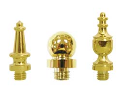 Deltana Brass Hinge Finials