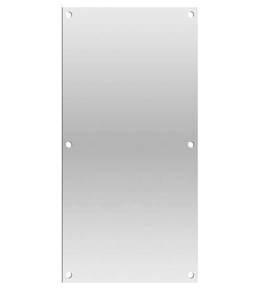 8 x 16 Stainless Steel Push Plate
