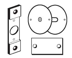 Door Latch Conversion and Filler Plates