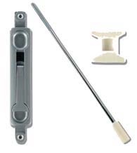 17 Inch Store Front Door Flush Bolt, Global TH1100-FB2
