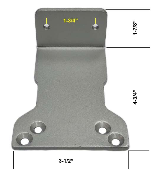 Hold Open Arm Parallel Mount Bracket