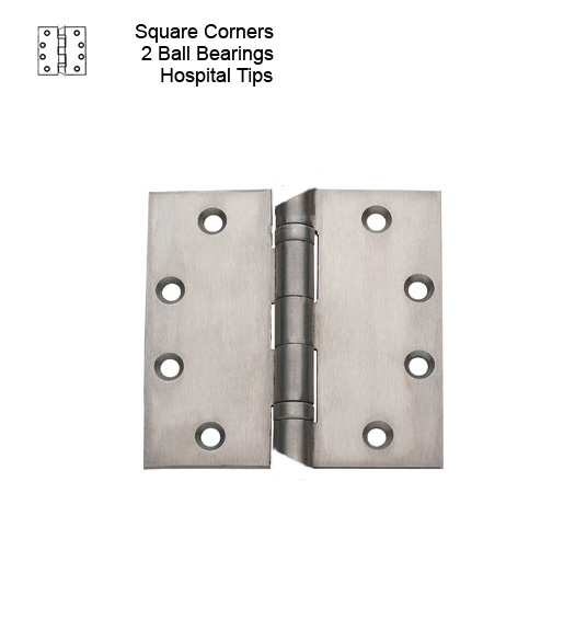 4-1/2 Hospital Tip Door Hinge