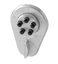 Simplex Keypad Deadbolt for 1-3/8 Inch Door Thickness, KABA 9020000
