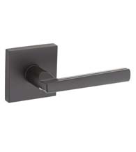 Montreal Lever with Square Rose, Kwikset MRLSQT