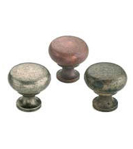 Simple Vintage Finish Cabinet Knob, Omnia 9100/31