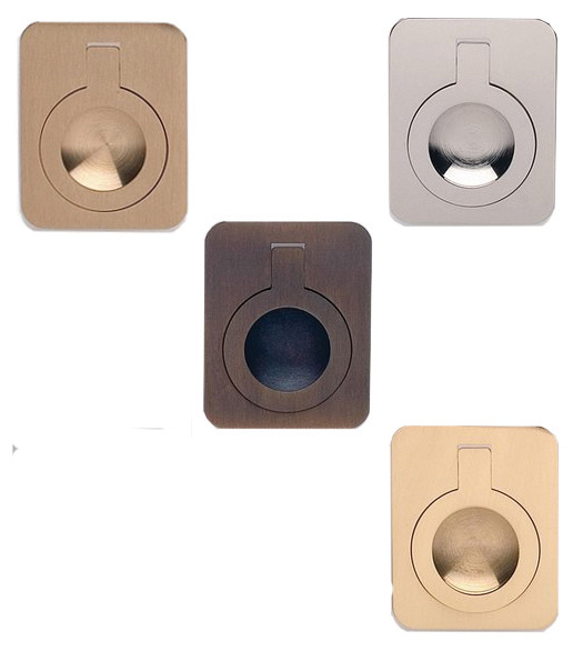 2 Inch Rectangular Ring Flush Pull