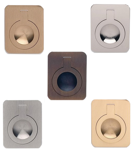 Rectangular Ring Flush Pull