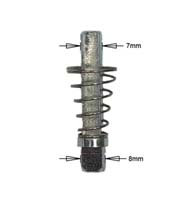 Spindle for Omnia Mortise Entry Sets, OMN-007x8MS-50