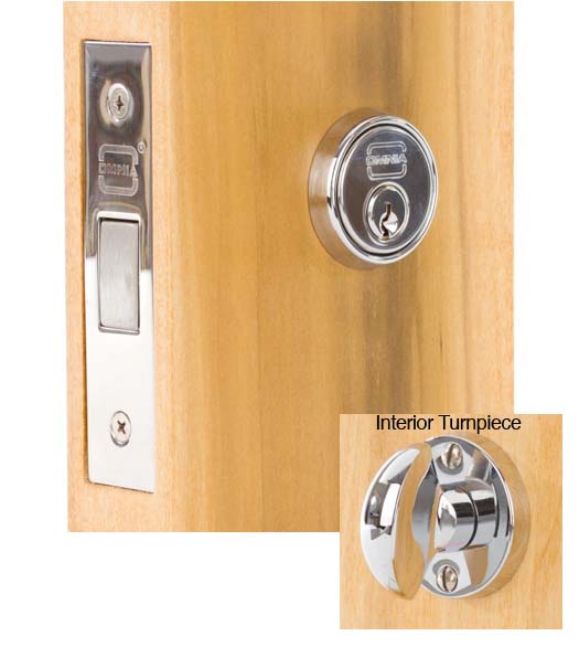 Single Cylinder Traditional Mortise Deadbolt