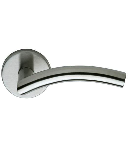 Contemporary Curve Stainless Steel Lever