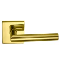 Contemporary Square Rose Leverset, Omnia 912SQ