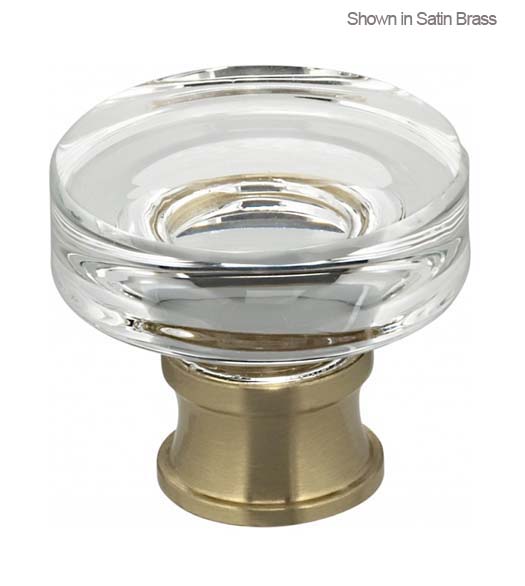 Contemporary Clear Cabinet Knobs