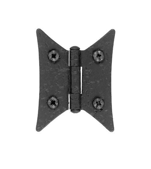 Rough Iron Butterfly Cabinet Hinge