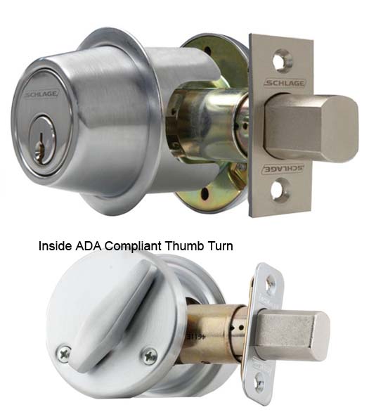 Grade 2 Commercial Single Cylinder Deadbolt