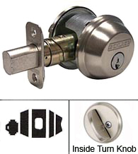 Single Cylinder Maximum Security Grade 1 Deadbolt, Schlage B60