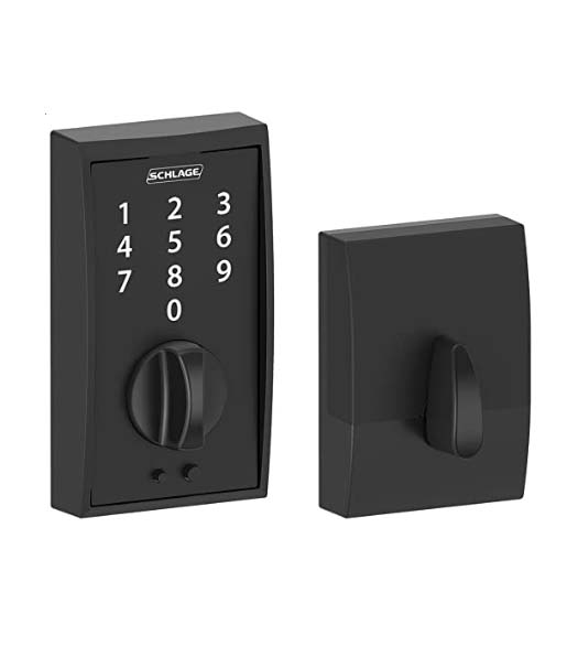 Thick Door Touchscreen Deadbolt