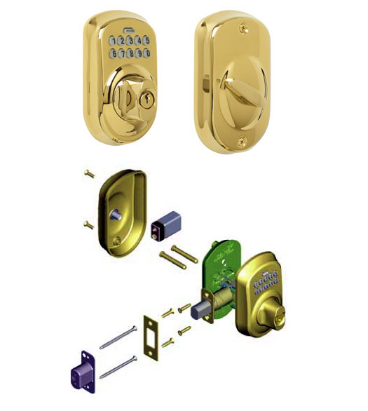 Keypad Plymouth Deadbolt