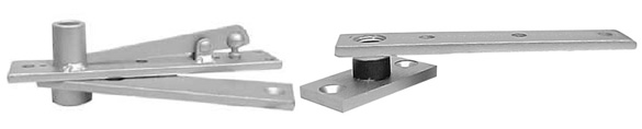 ABH 0128 Floor Mounted Center Hung Pivot Set
