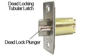 dead locking tube latch