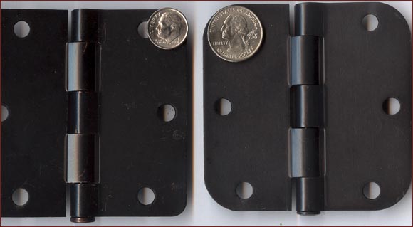 find hinge radius tip