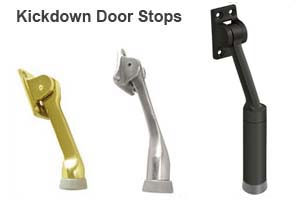 kickdown door stops