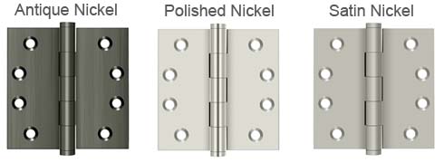 Nickel Plated Finish Colors