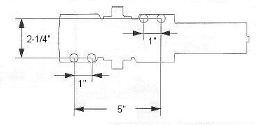 LCN 4041 Door Closer Mounting Holes