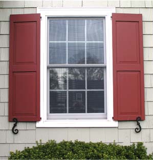Acorn Shutter Dogs