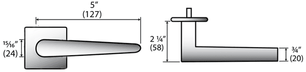 AHI SIG135-204 Lever Specifications