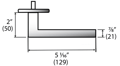 AHI SIG141 Deco Lever Specifications