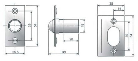 AHI SIG712 Ball Catch Specifications