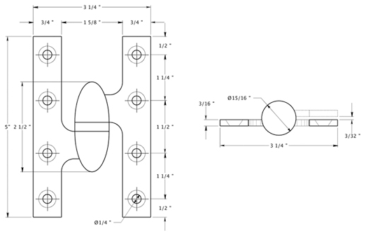 Deltana OK5032B Specifications